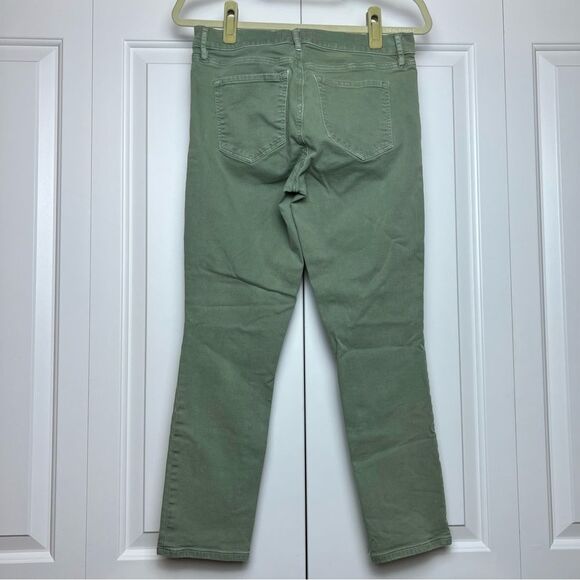 LOFT Skinny Crop Jeans Ankle Denim Pants Green Size 4 - Picture 3 of 6